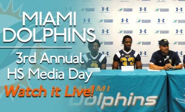 HSPN SPORTS™ COVERS THE 3RD ANNUAL DOLPHINS ACADEMY HIGH SCHOOL MEDIA DAY