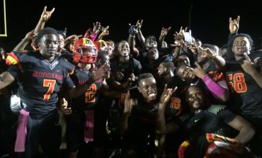 DEERFIELD BEACH BUCKS TAKE THE DISTRICT  8A-11 CHAMPIONSHIP DEFEATING THE BENGALS 38-0
