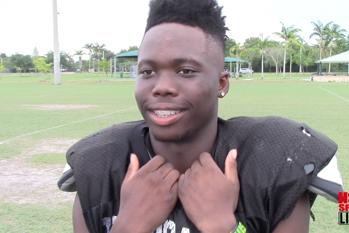 Coral Glades’ Sam Oshodi makes the MaxPreps “Top 10 Plays of the Week”