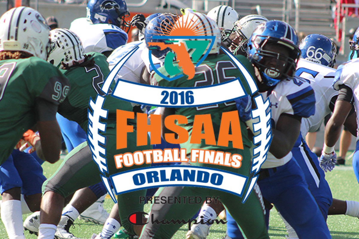 2016 Florida High School Football State Championships – REGIONAL FINAL MATCHUPS